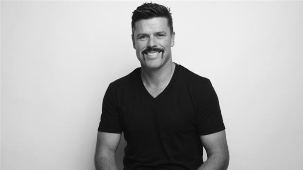 Adam Garone var en af de tre, der stiftede Movember. Den oprindelige idé var at gøre overskægget moderigtigt igen. © Movember
